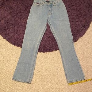 Tommy Hilfiger Women’s Vintage 90’s 100% cotton Jeans.  Size 3; inseam 30